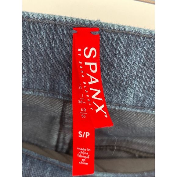 Spanx Jegging Jeans Women Size Small Blue Skinny Stretch High Rise - Picture 9 of 11